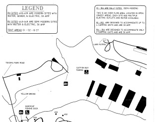 View Joe and Floyd's Campground Maps